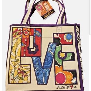 NWT ***RARE*** BRIGHTON love groove tote